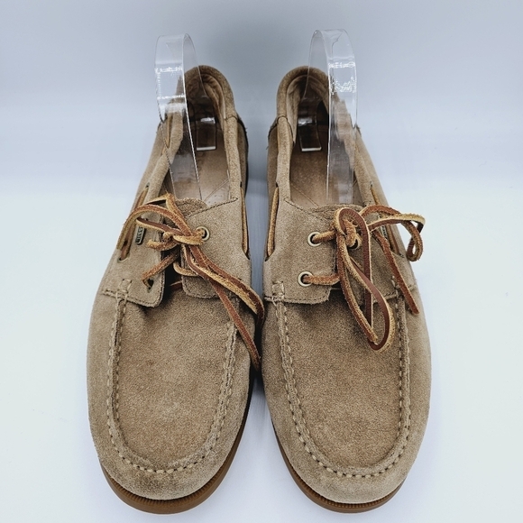 Fossil Men\'s Tan Suede Leather Lace Up Loafers, size 11 main image 6